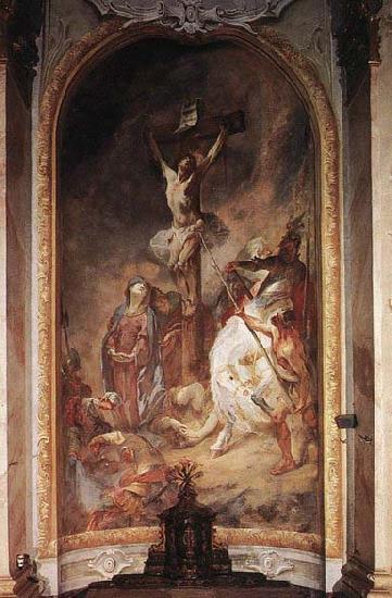 MAULBERTSCH, Franz Anton Crucifixion oil painting picture